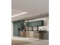 Cucina moderna lineare Loft  Arrex a prezzo scontato