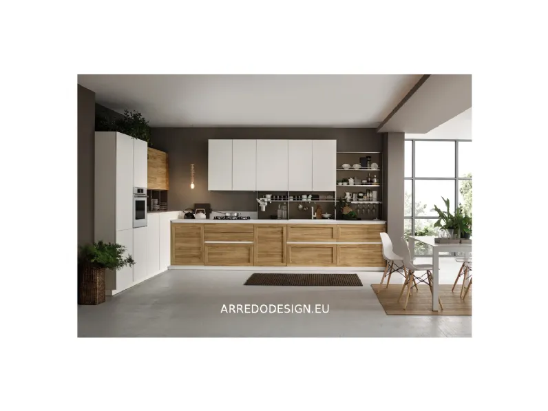 Cucina Twin ad angolo Arrex con un ribasso imperdibile
