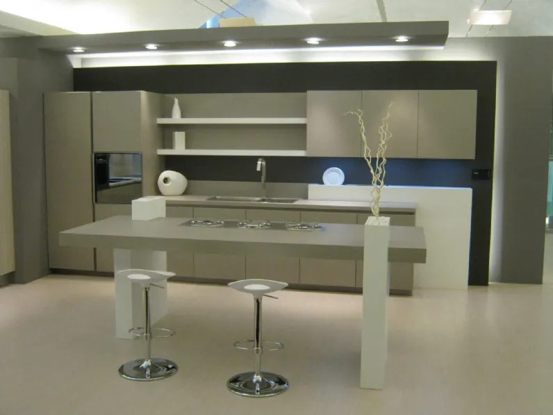 Cucina Arrital cucine Etherna grigio perla OFFERTA OUTLET