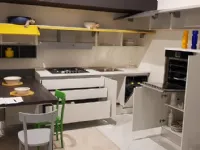 Cucina Arrital cucine moderna ad angolo bianca in laccato opaco Arrital