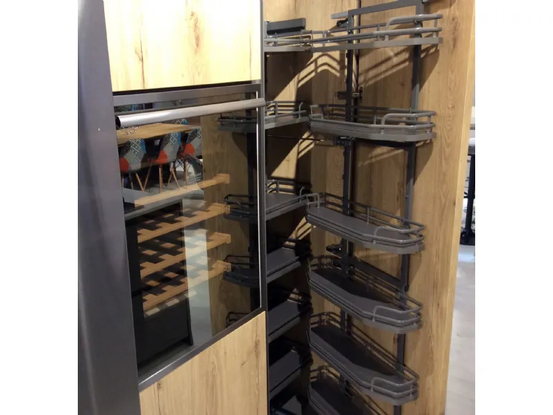 Cucina Artigianale ad isola K2 z6 SCONTATA