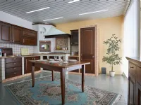 CUCINA ad angolo Artigianale Carmen in muratura SCONTATA 60%