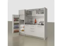 CUCINA Artigianale Cucina monoblocco a scomparsa 221,4 PREZZO OUTLET