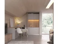 Cucina Artigianale design lineare altri colori in laminato materico Elenia