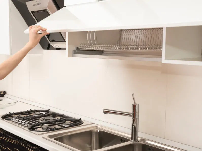 Cucina a PREZZI OUTLET in legno Artigianale -65%