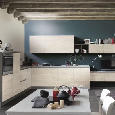 Cucina ad angolo design altri colori Artigianale Idelma a soli 5718