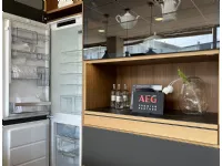 Cucina ad isola in legno grigio Isola canaletto a prezzo scontato