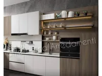 CUCINA Artigianale lineare Cognac SCONTATA