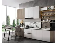 CUCINA Artigianale lineare Cognac SCONTATA