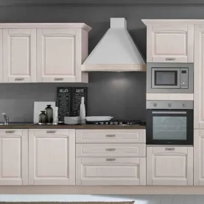 Cucina lineare in nobilitato altri colori Cucina bea cm 360 h 216 a prezzo ribassato