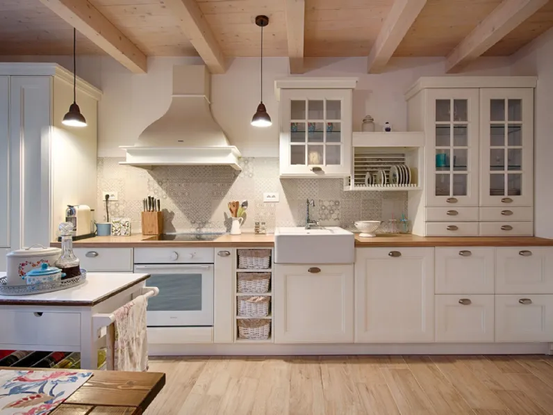 Sconto 30% su Cucina Artigianale Mobilike Rebecca! Outlet.