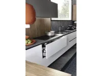 Scopri la cucina ad angolo in laminato materico con sconto del 25%!