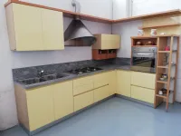 Cucina altri colori moderna ad angolo Stella Artigianale a prezzo scontato