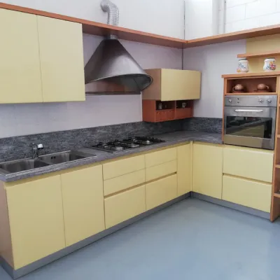 Cucina altri colori moderna ad angolo Stella Artigianale a soli 2796