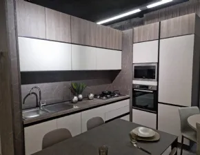 Cucina grigio moderna lineare Noa Artigianale a soli 4190€