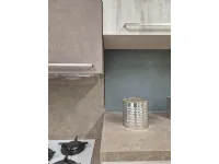 Cucina rovere chiaro moderna lineare Artigianale Brio a soli 5200