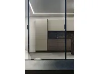Cucina altri colori design con penisola Soft Artigianale a soli 7328 Euro