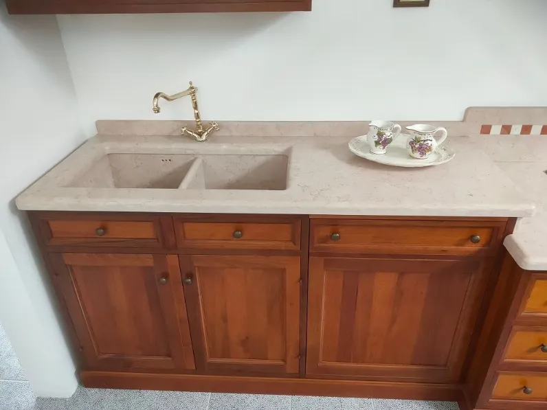 Cucina Artigianale U816 arte povera OFFERTA OUTLET