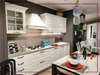Cucina lineare classica bianca Arredo3 Asolo a soli 6959 Euro