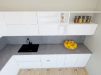 CUCINA Astra con penisola Line  SCONTATA