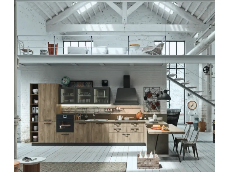 CUCINA Astra Sp 22 industrial PREZZO OUTLET