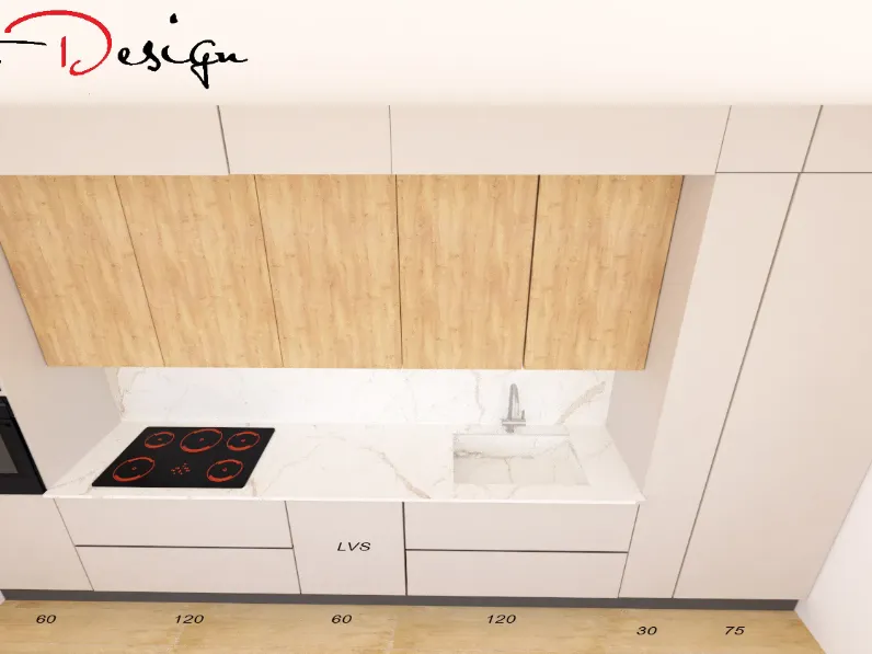 Cucina modello Sp22 Astra PREZZO SCONTATO 57%