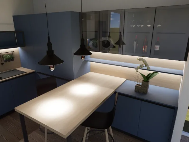 Cucina Arredo3 Cucina kali composizione 14 OFFERTA OUTLET sconto 40% 