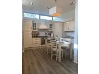 Cucina magnolia provenzale ad angolo Baltimora Scavolini a soli 8970