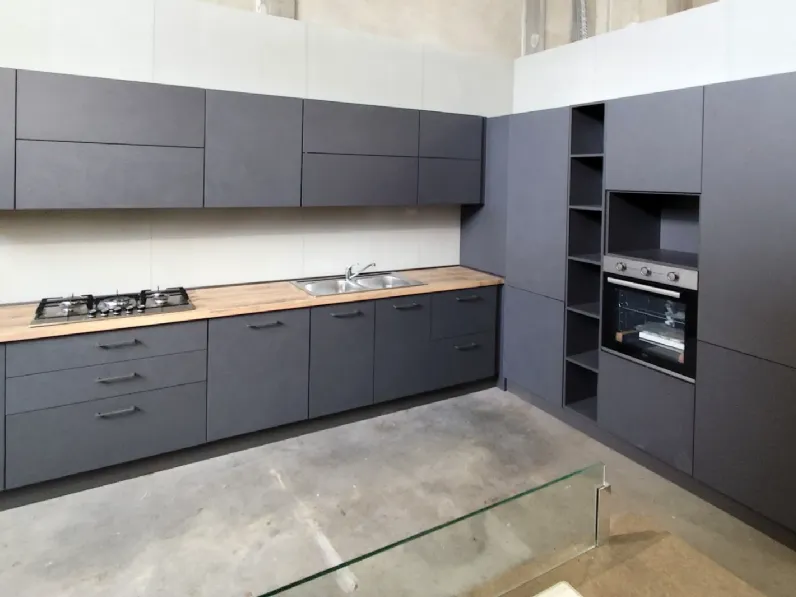 CUCINA ad angolo Arrex Bea orione SCONTATA 51%