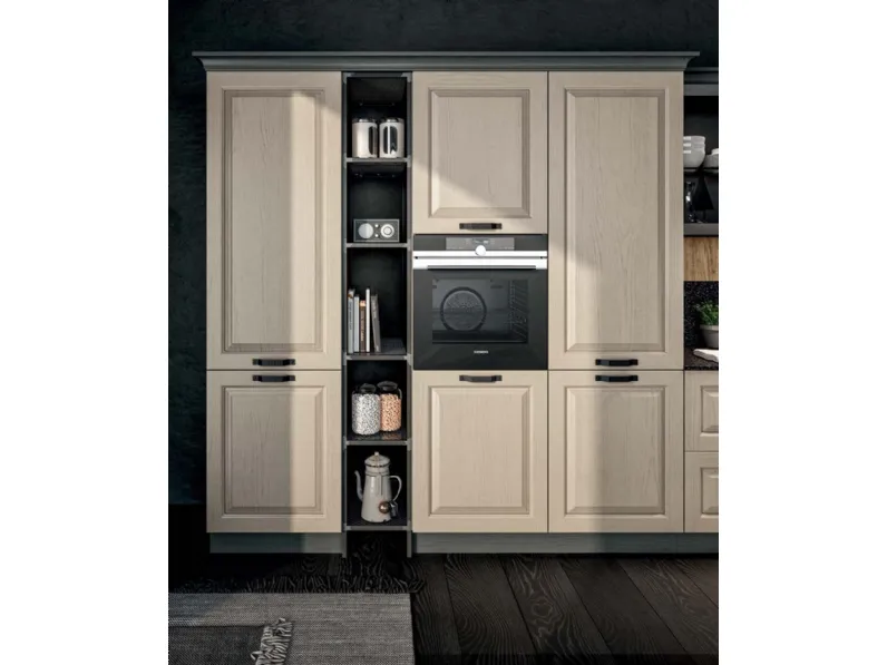 Cucina a prezzo ribassato ad angolo classica Asolo Collezione esclusiva