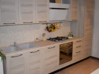 Cucina Frame classica bianca Arredo3 lineare scontata 45%