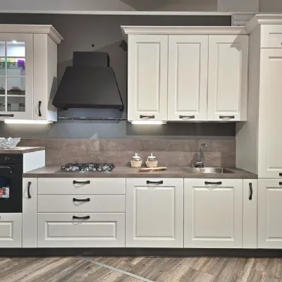 Cucina bianca classica lineare Prima cucine Maya a soli 8200 Euro