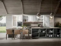 Cucina lineare country Contea Home cucine a prezzo scontato