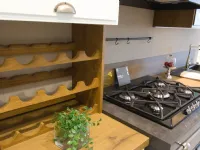 Cucina bianca country lineare Favilla Scavolini