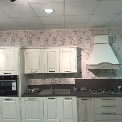 Cucina bianca country lineare Nora Arrex a soli 9716 Euro