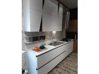 Cucina bianca design ad angolo Infinity Stosa cucine