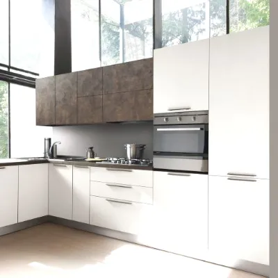 CUCINA ad angolo Artigianale Noemi SCONTATA 25%