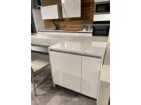 Cucina bianca design ad isola Contempora Aster cucine a soli 15750