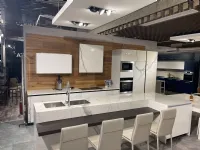 Cucina bianca design ad isola Contempora Aster cucine a soli 15750