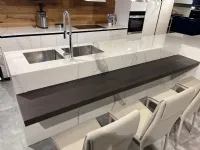 Cucina bianca design ad isola Contempora Aster cucine a soli 15750