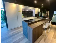 Cucina ad isola design bianca Prima cucine Domino a soli 15630