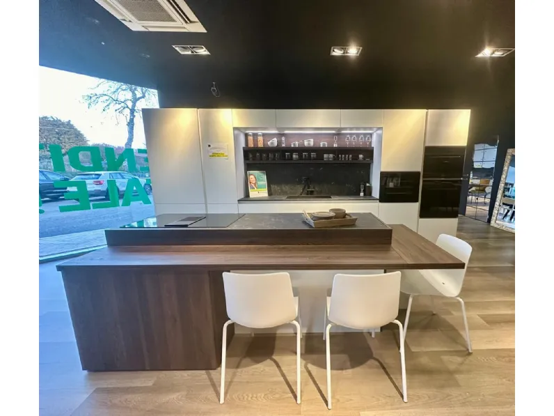 CUCINA con isola Prima cucine Domino SCONTATA 61%