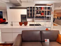 Cucina bianca design ad isola Soho logica reef Valdesign in Offerta Outlet