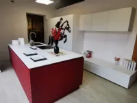 Cucina con isola design bianca Arrex Cavallo a soli 8800 Euro