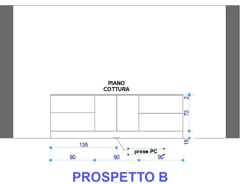 Cucina bianca design con isola Kali Arredo3 a soli 7300 Euro