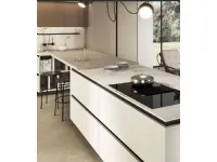 CUCINA con penisola Artigianale Cucina cemento SCONTATA 33%