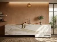 Cucina a prezzo scontato lineare design 36e8 xglass  Lago