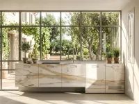 Cucina a prezzo scontato lineare design 36e8 xglass  Lago