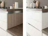 Cucina design lineare Erica Artigianale a prezzo ribassato