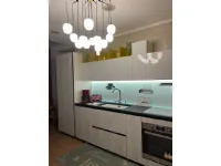 Cucina Immagina design bianca Lube cucine lineare scontata 45%